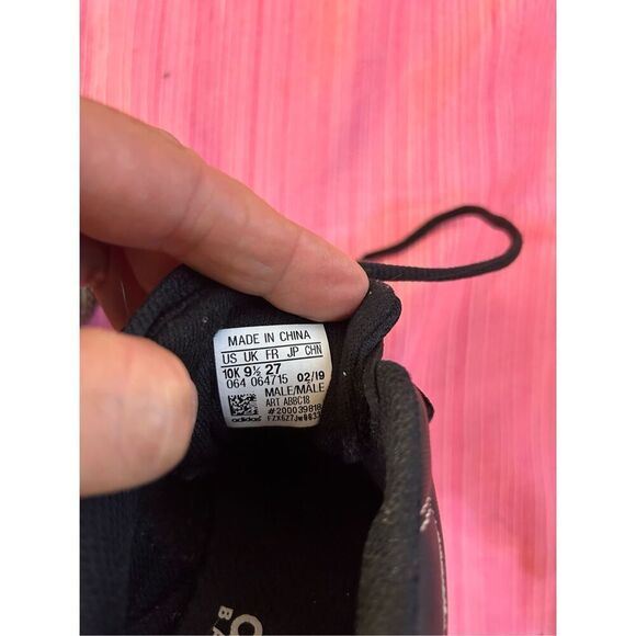 Adidas 10k kids baseball cleats black tball new - Picture 4 of 4